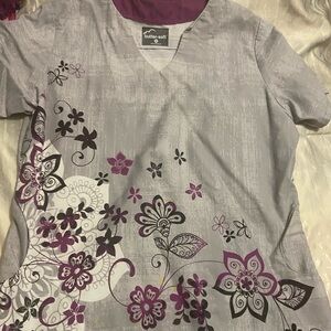 Women’s scrub top- size medium